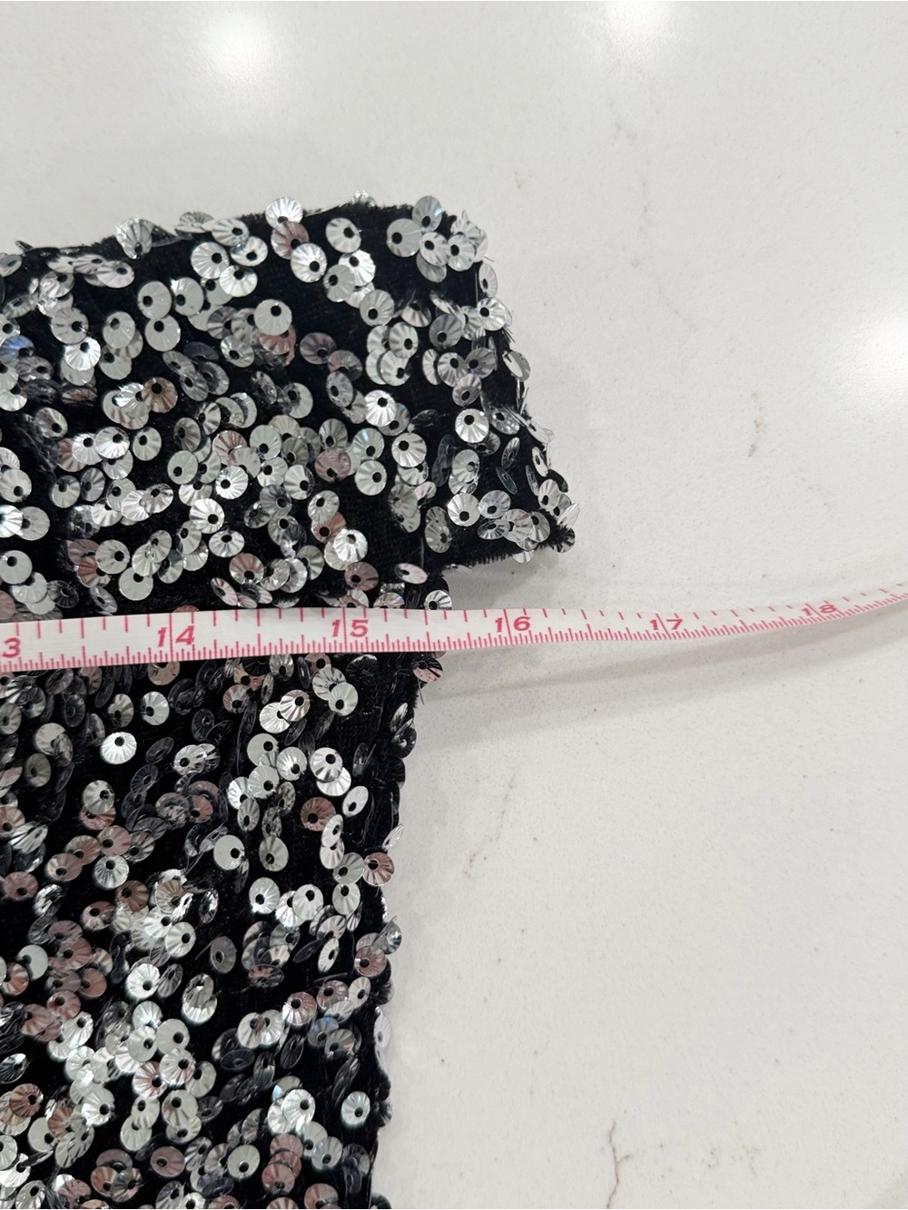 White Birch Silver Sequin Strapless Mini Dress Homecoming - Picture 5 of 8